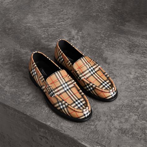 burberry men's loafers|burberry shoes men discount.